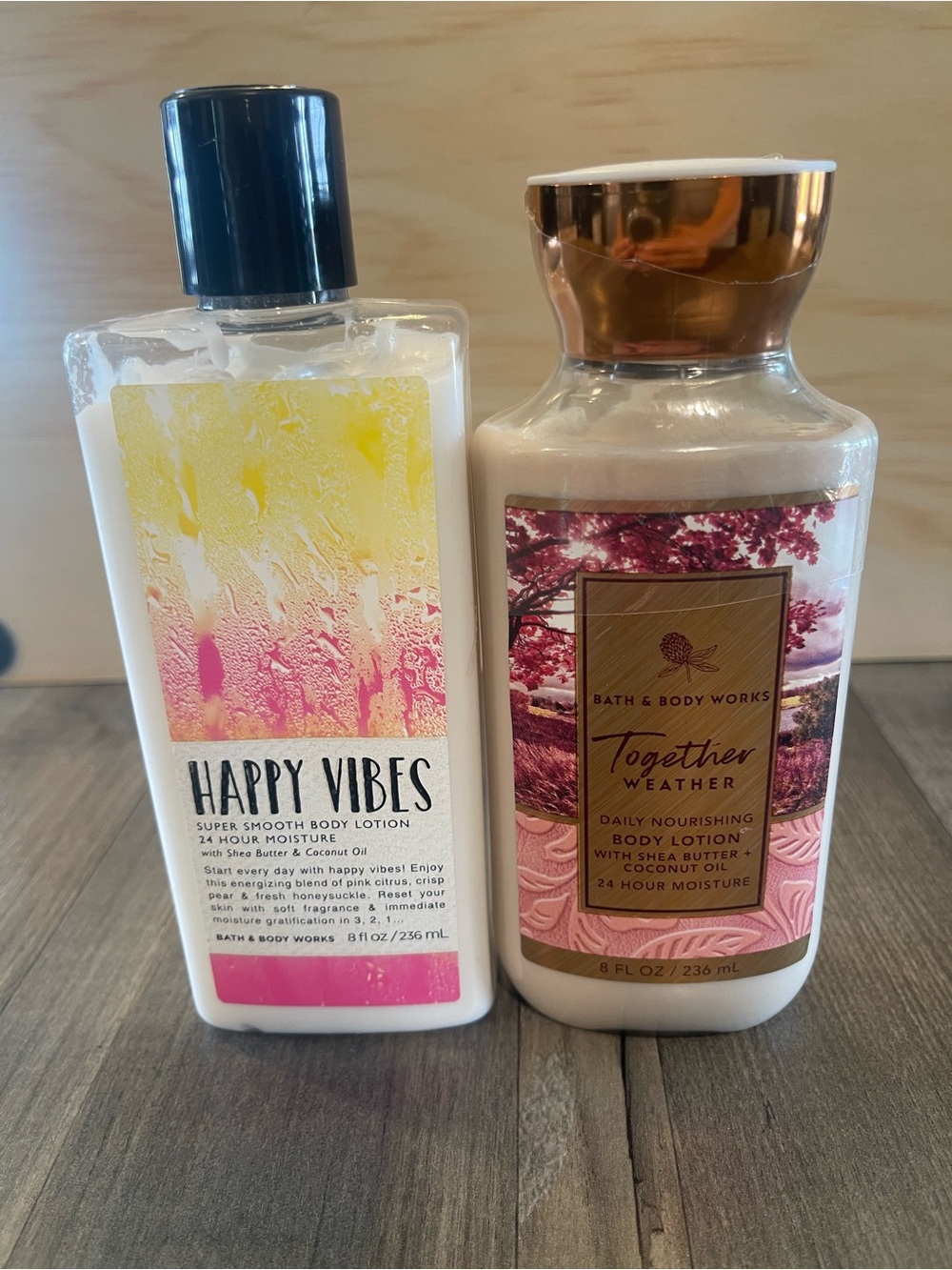 Bath & Body Works Happy Vibes & Together Weather